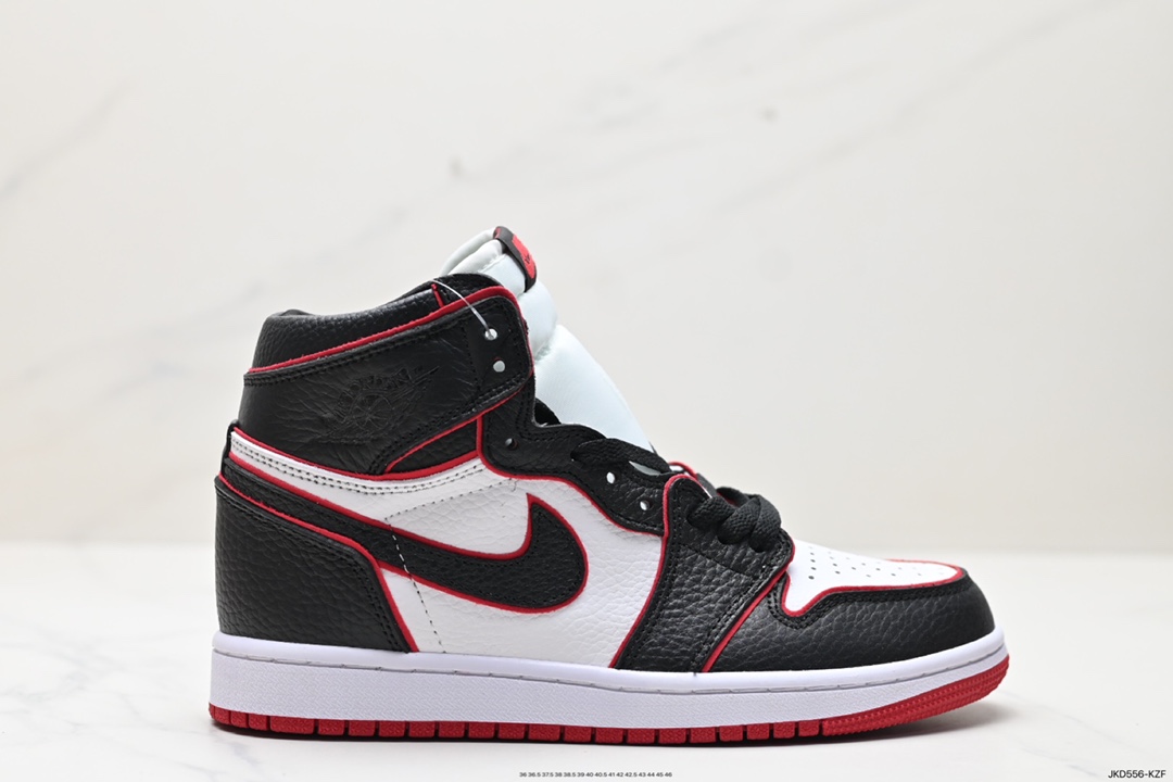 160 耐克Nike Air Jordan 1 Retro High OG”Black/White“AJ1代篮球鞋 555088-062