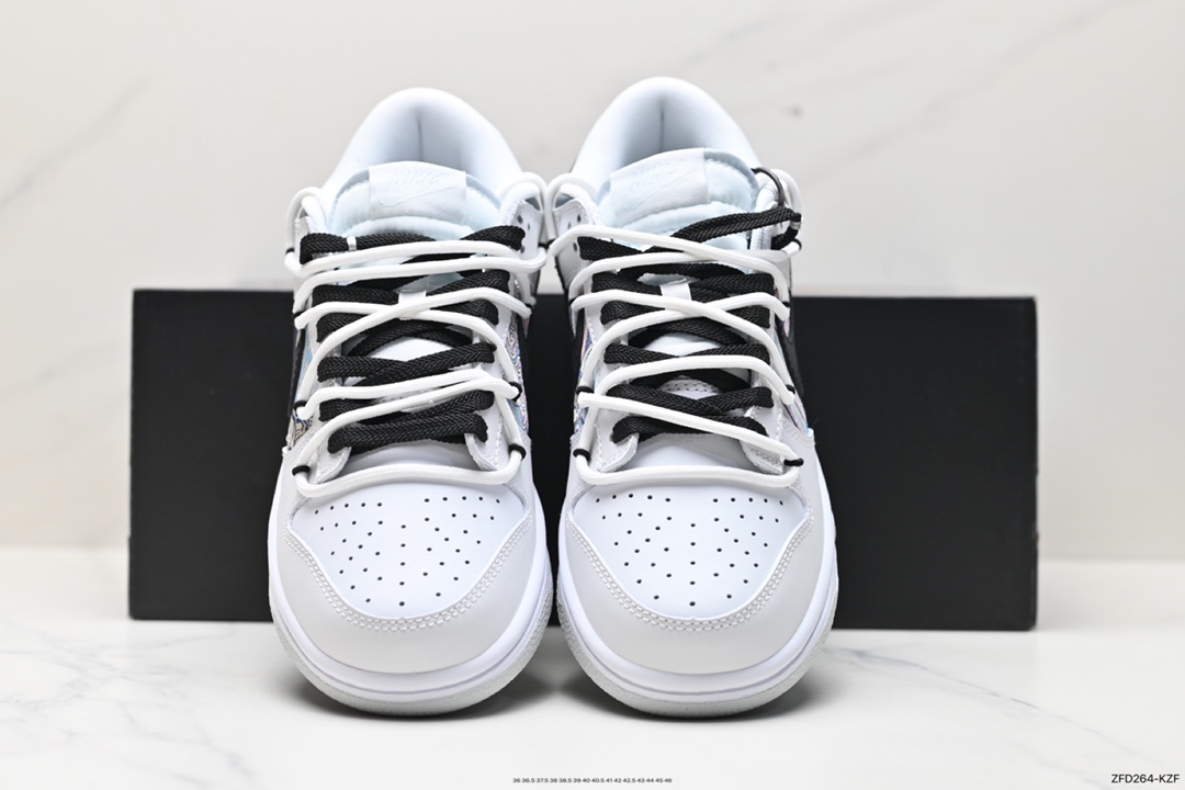 280 Nike SB Dunk Low解构抽绳鞋带  DV0831-101