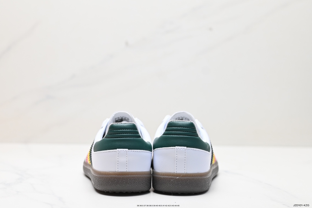 140 阿迪达斯三叶草Adidas Originals Samba Vegan OG”SPD”桑巴舞板鞋 IH3118