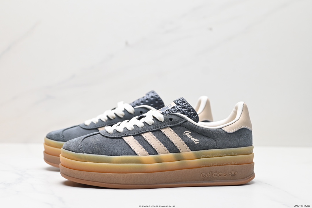 160 阿迪达斯Adidas Originals Gazelle Bold W 羚羊板鞋 IE0428