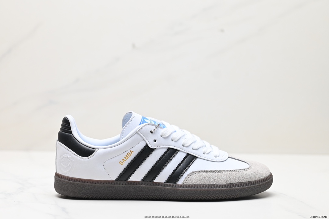 150 阿迪达斯三叶草Adidas Originals Samba Vegan OG”SPD“桑巴舞板鞋 ID2055