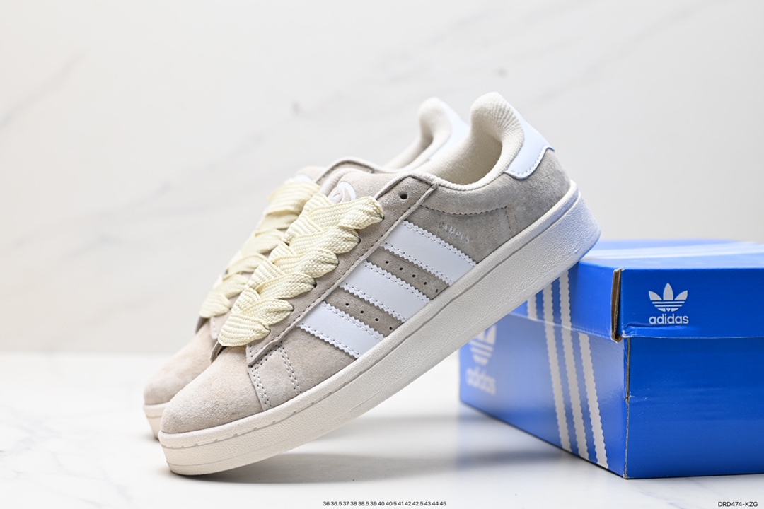 110 Adidas Originals Campus 00s 学院系列 面包风经典复古低帮百搭休闲运动板鞋 HP2924