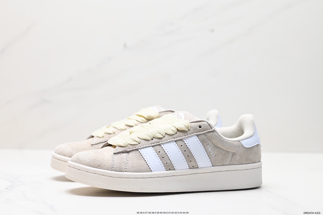 110 Adidas Originals Campus 00s 学院系列 面包风经典复古低帮百搭休闲运动板鞋 HP2924