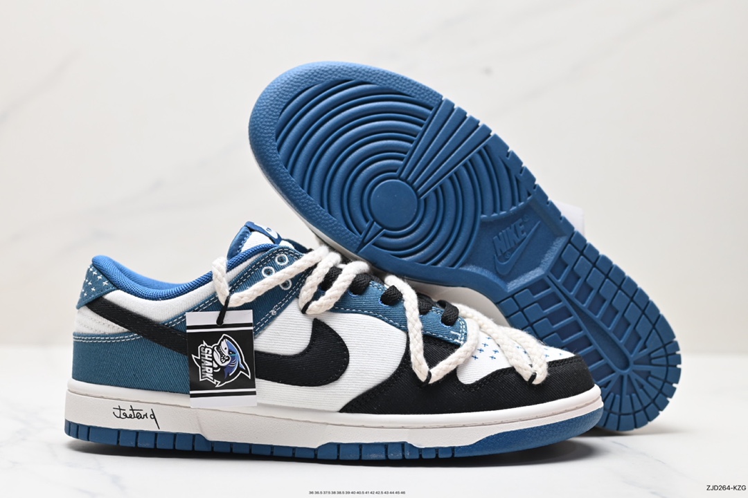 240 Nike SB Dunk Low 解构抽绳鞋带  DV0834-101