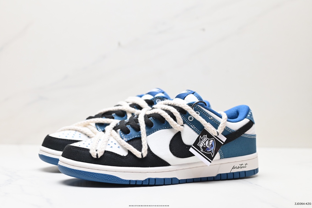 240 Nike SB Dunk Low 解构抽绳鞋带  DV0834-101