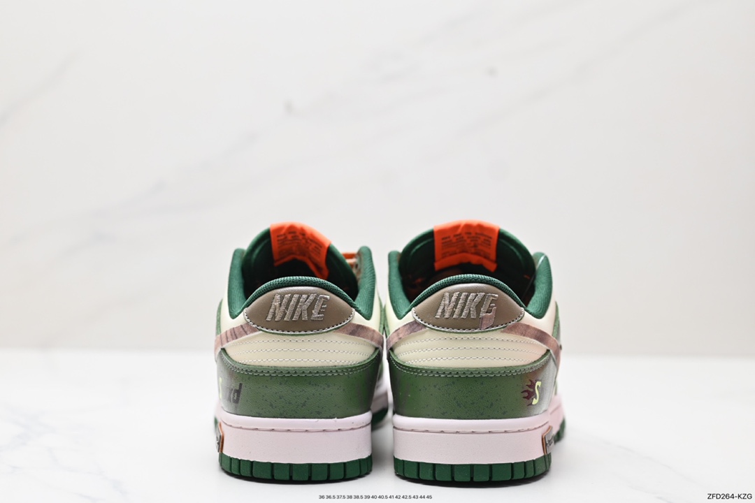 280 高端定制  Nike SB Dunk Low配色 低帮休闲运动滑板板鞋  MU0232-300