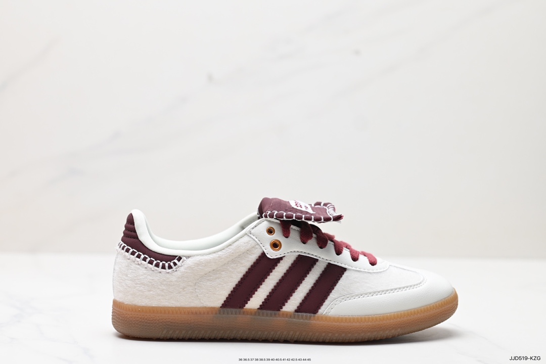 130 阿迪达斯AdidasOriginals Wb Pony Tonal Samba 桑巴舞板鞋 IE0580