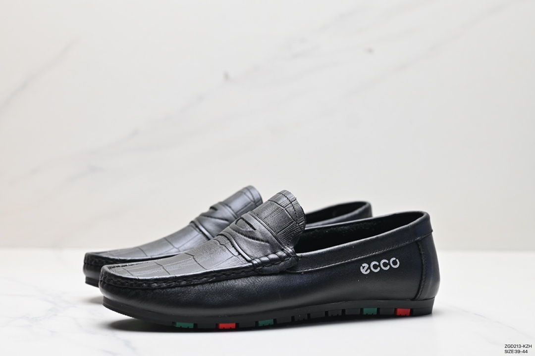 290 丹麦品牌ECCO爱步Men‘s Classic Lisbon Mork 657070 01001