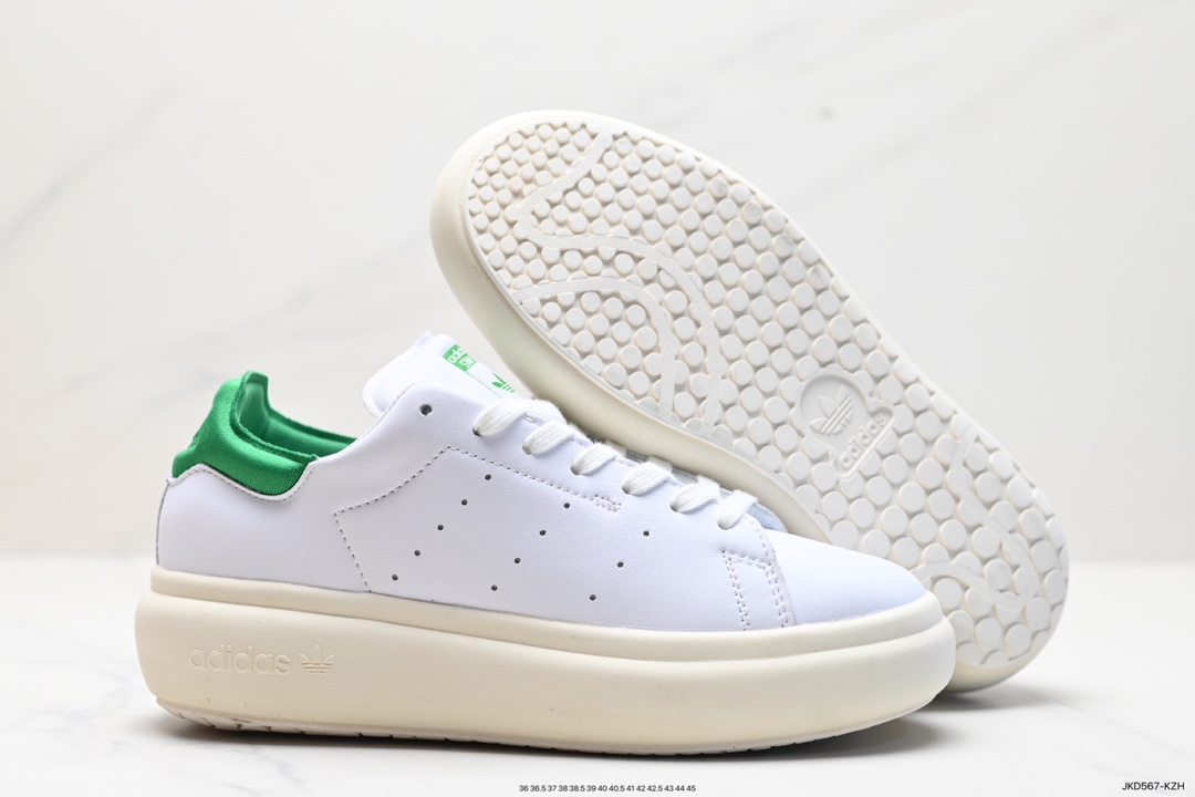 160 阿迪达斯Adidas Stan Smith Pf W 三叶草经典百搭休闲运动板鞋 ID2786