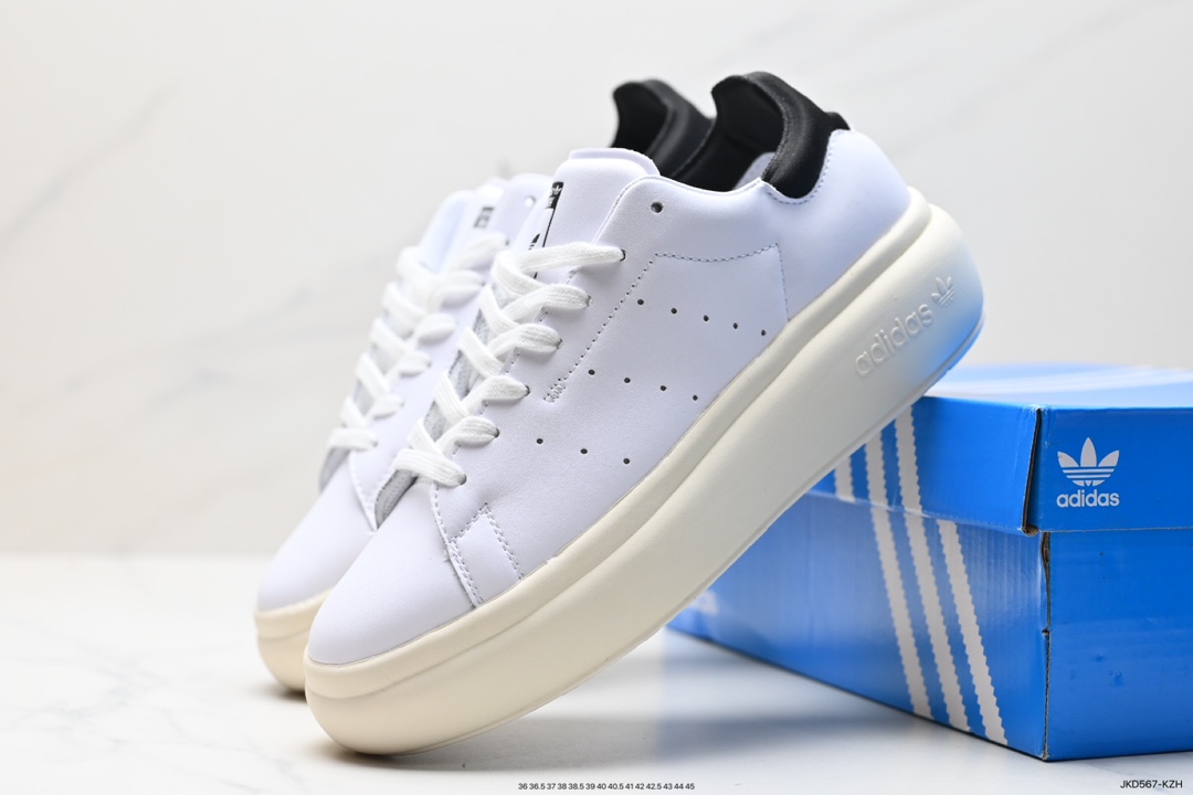 160 阿迪达斯Adidas Stan Smith Pf W 三叶草经典百搭休闲运动板鞋 ID2786