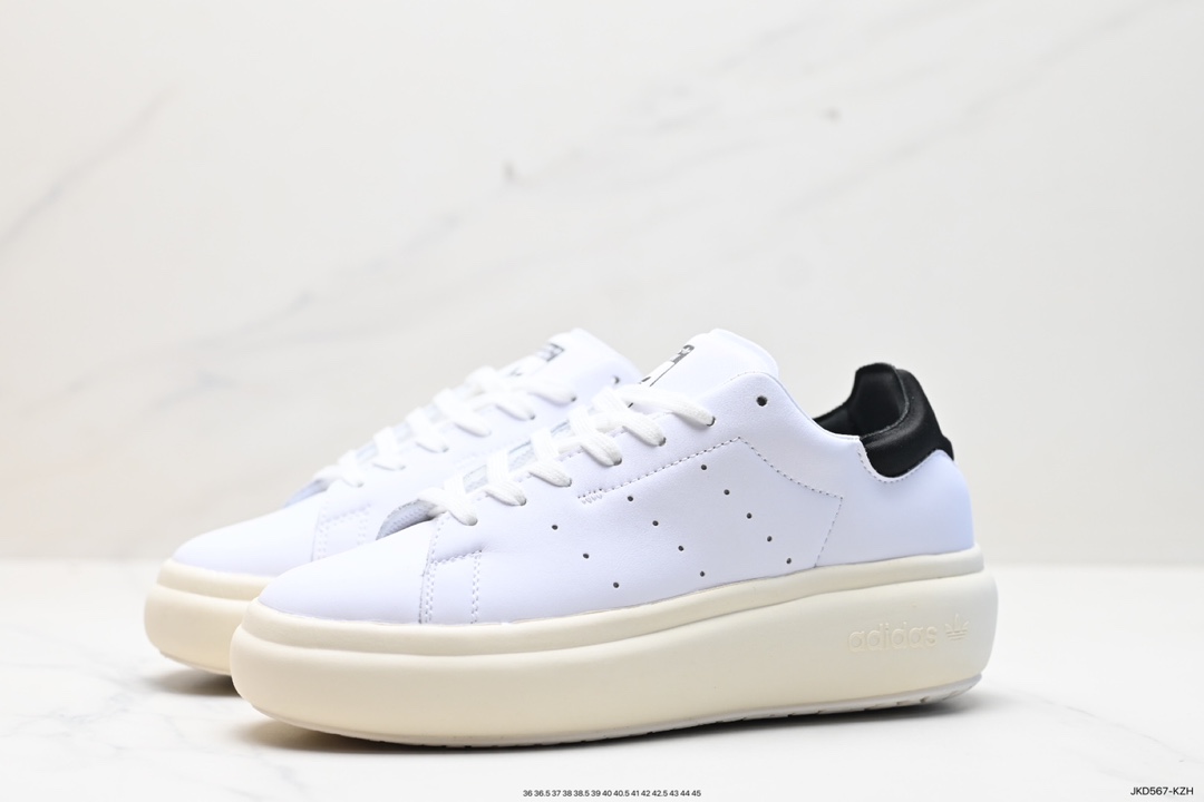 160 阿迪达斯Adidas Stan Smith Pf W 三叶草经典百搭休闲运动板鞋 ID2786