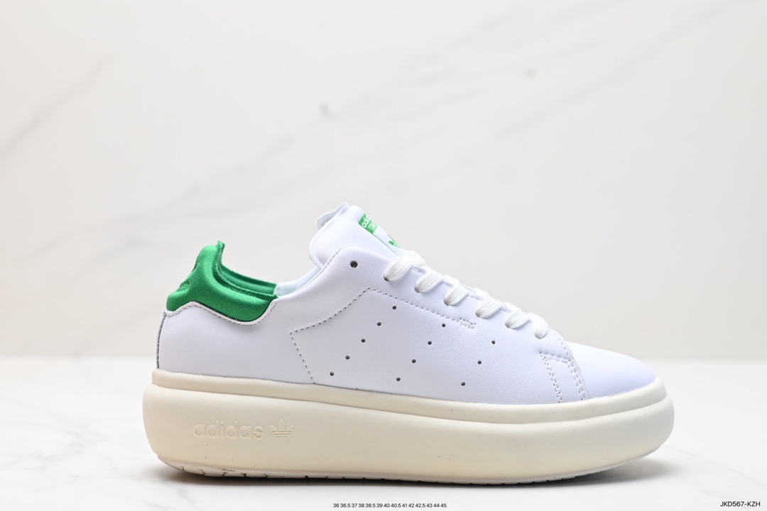 160 阿迪达斯Adidas Stan Smith Pf W 三叶草经典百搭休闲运动板鞋 ID2786