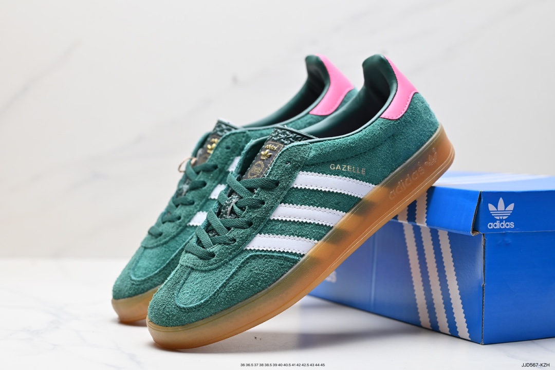 adlidas originals Gazelle Indoor ”棕白“ 这款阿迪达斯运动鞋 IE2948