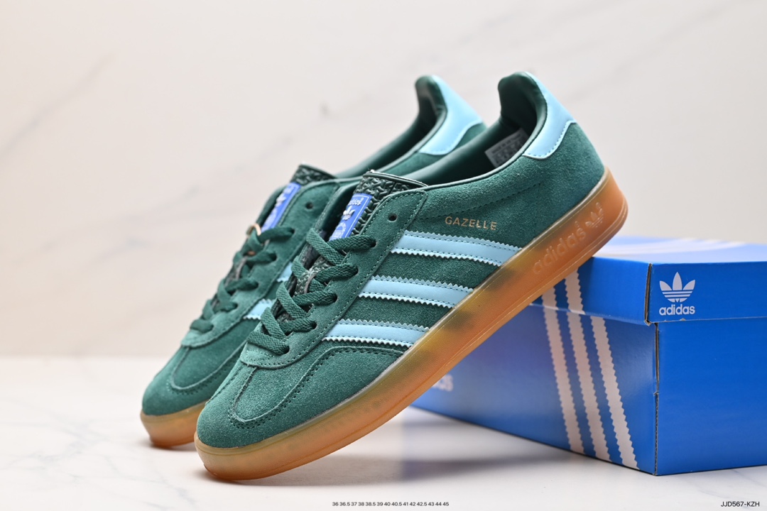 adlidas originals Gazelle Indoor ”棕白“ 这款阿迪达斯运动鞋 IE2948