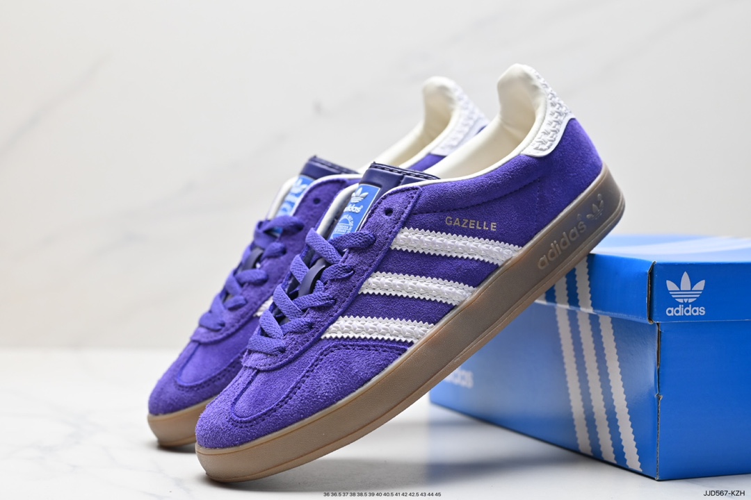 adlidas originals Gazelle Indoor ”棕白“ 这款阿迪达斯运动鞋 IE2948