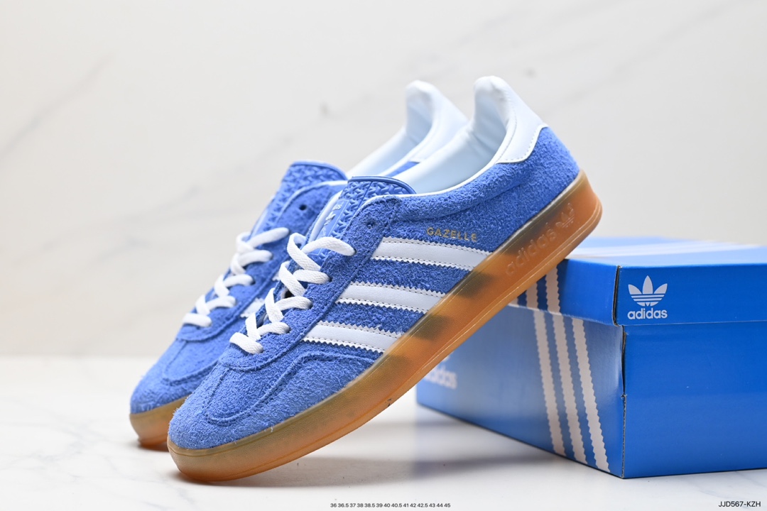 adlidas originals Gazelle Indoor ”棕白“ 这款阿迪达斯运动鞋 IE2948