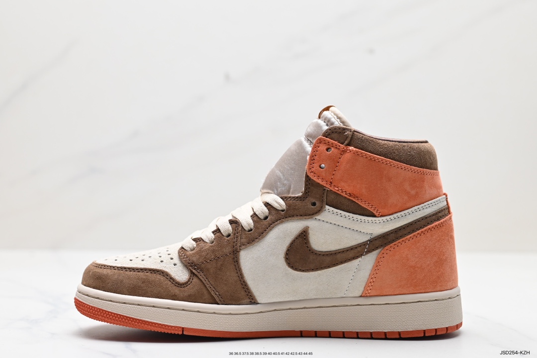 200 Air Jordan 1 High OG ”Dusted Clay” AJ1 乔1沙丘可可色 高帮篮球鞋 FQ2941-200