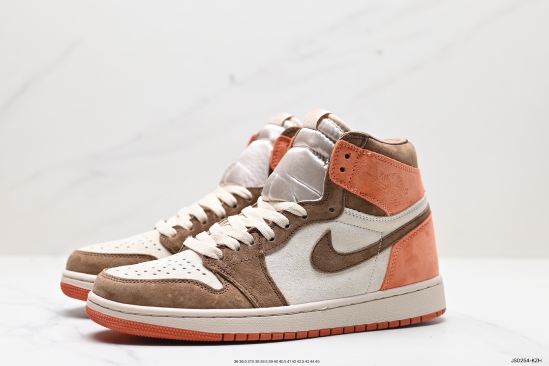 200 Air Jordan 1 High OG ”Dusted Clay” AJ1 乔1沙丘可可色 高帮篮球鞋 FQ2941-200