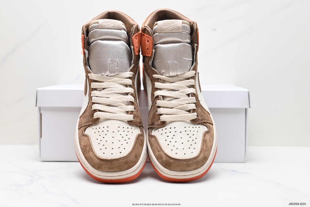 200 Air Jordan 1 High OG ”Dusted Clay” AJ1 乔1沙丘可可色 高帮篮球鞋 FQ2941-200