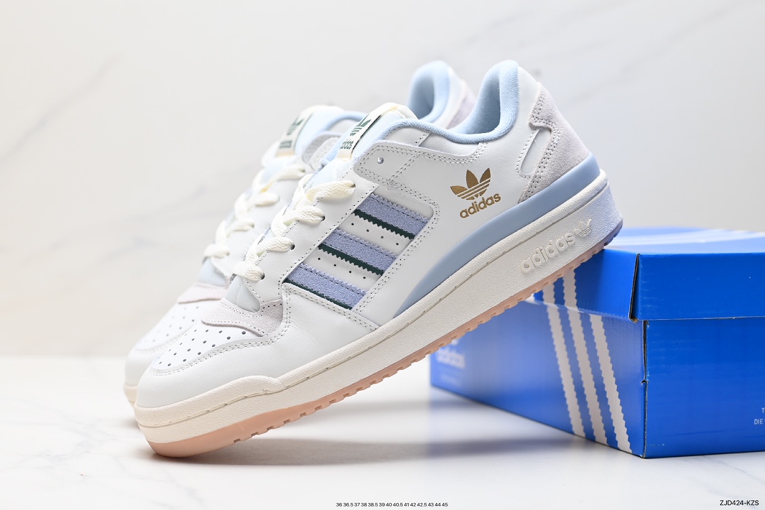 240 阿迪达斯 Adidas Forum EXHIBIT Low 低帮百搭潮流休闲运动板鞋 IG3964