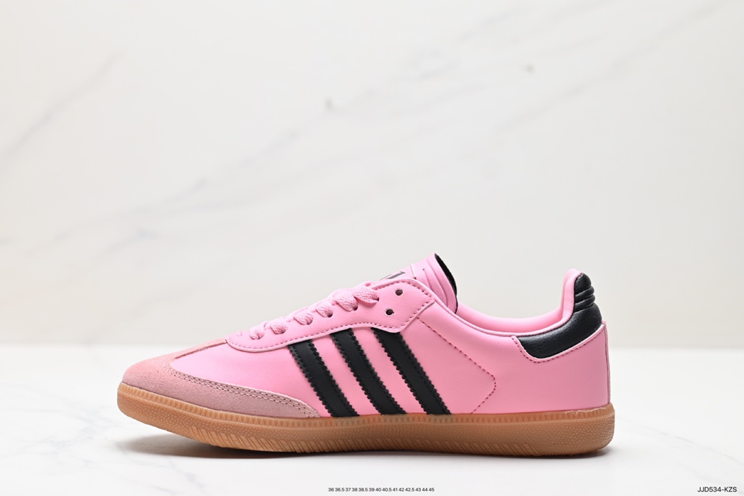 130 阿迪达斯 德训鞋 ADIDAS ORIGINALS SAMBA OG SHOES 经典运动鞋小白鞋 IH8158