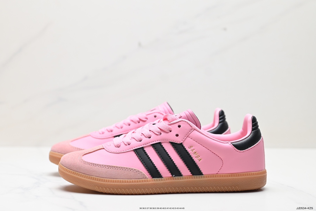 130 阿迪达斯 德训鞋 ADIDAS ORIGINALS SAMBA OG SHOES 经典运动鞋小白鞋 IH8158