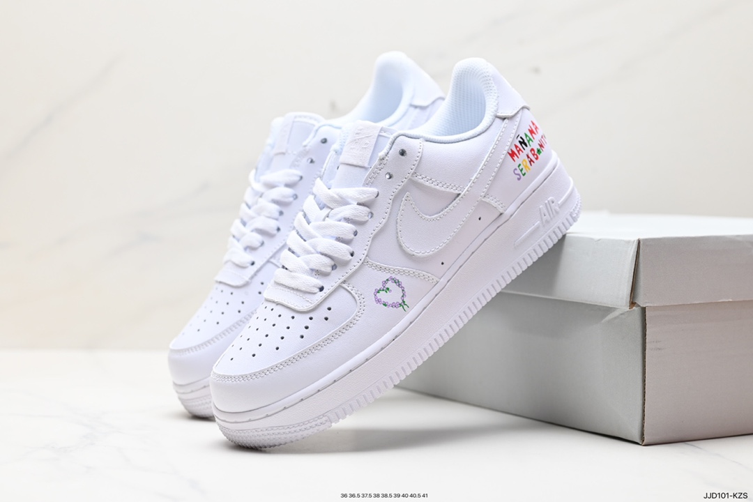 130 耐克Nike Air Force 1 Low 空军一号低帮百搭休闲运动板鞋 315122-111