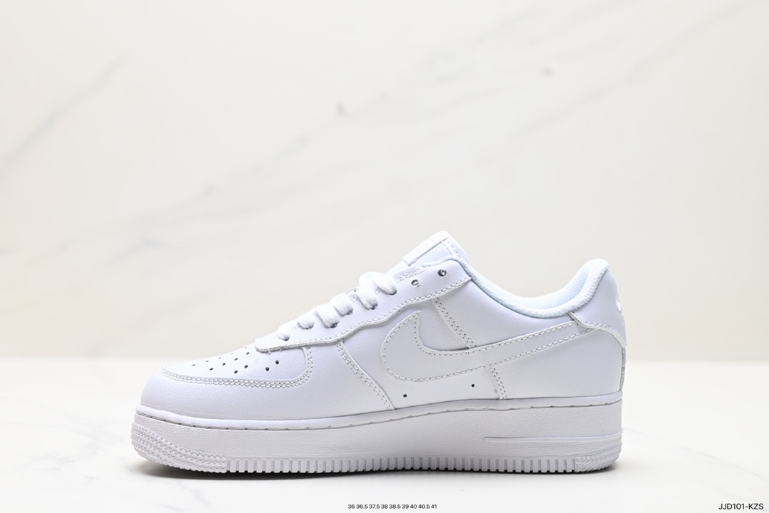 130 耐克Nike Air Force 1 Low 空军一号低帮百搭休闲运动板鞋 315122-111