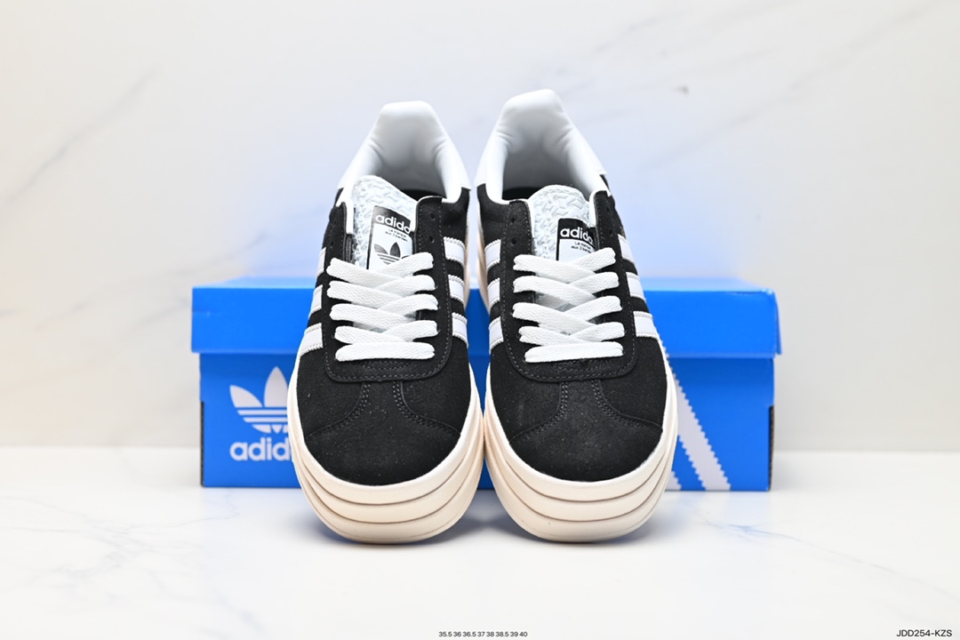 120 阿迪达斯Adidas Gazelle Bold w 低帮复古百搭休闲运动板鞋 HO6122