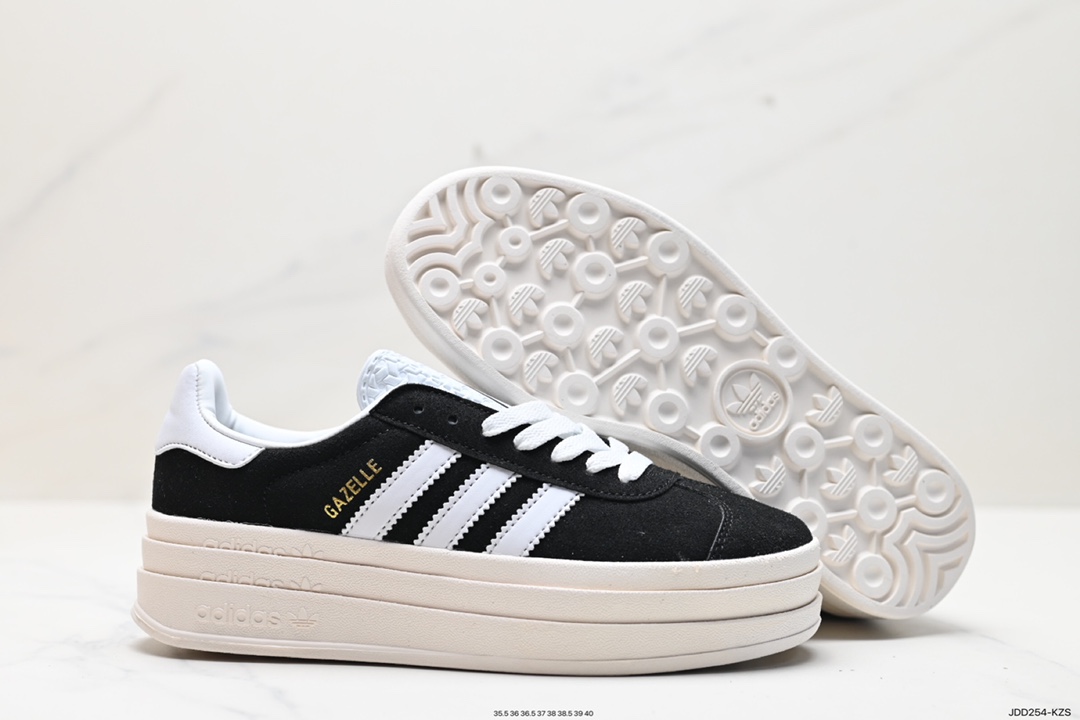 120 阿迪达斯Adidas Gazelle Bold w 低帮复古百搭休闲运动板鞋 HO6122