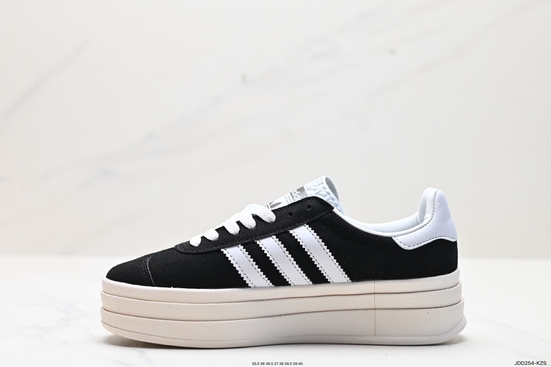 120 阿迪达斯Adidas Gazelle Bold w 低帮复古百搭休闲运动板鞋 HO6122