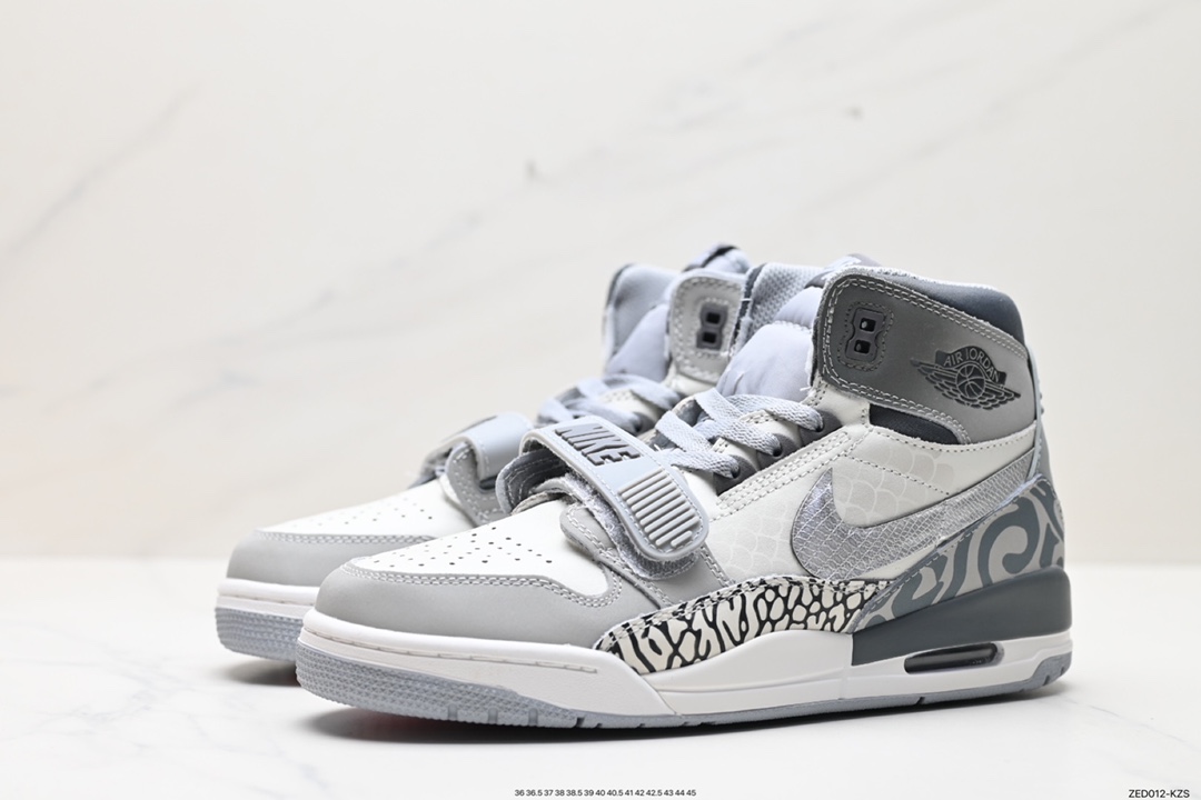 260 Nike Air Jordan Legacy 312 High”Wolf Grey”乔丹篮球鞋“灰太狼暗棕”AV3922-002