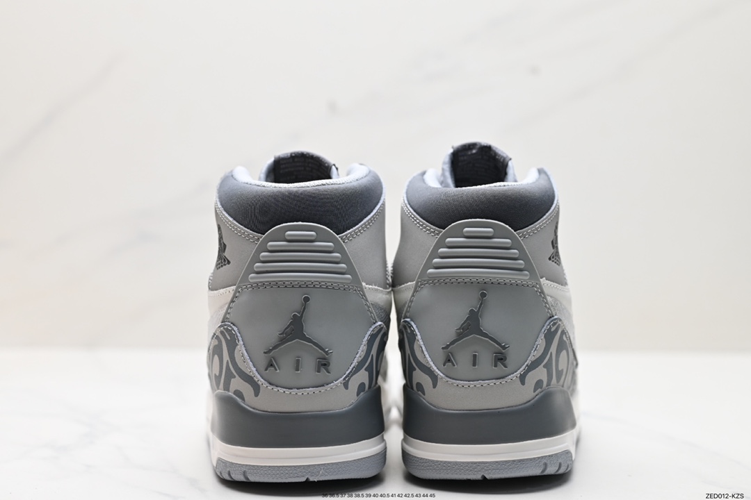 260 Nike Air Jordan Legacy 312 High”Wolf Grey”乔丹篮球鞋“灰太狼暗棕”AV3922-002