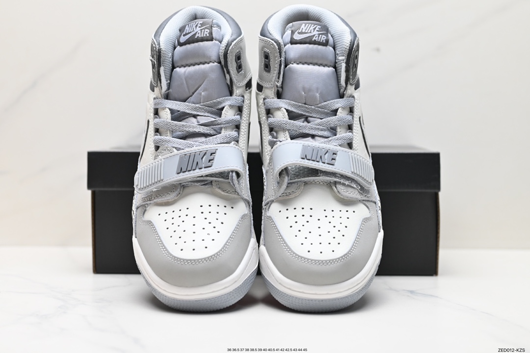 260 Nike Air Jordan Legacy 312 High”Wolf Grey”乔丹篮球鞋“灰太狼暗棕”AV3922-002