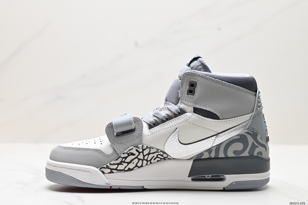 260 Nike Air Jordan Legacy 312 High”Wolf Grey”乔丹篮球鞋“灰太狼暗棕”AV3922-002