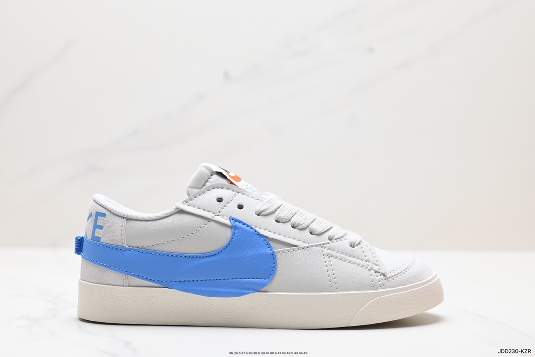 120 NK Blazer Low‘77 Jumbo 经典百搭低帮开拓者休闲运动板鞋  DQ1470-004