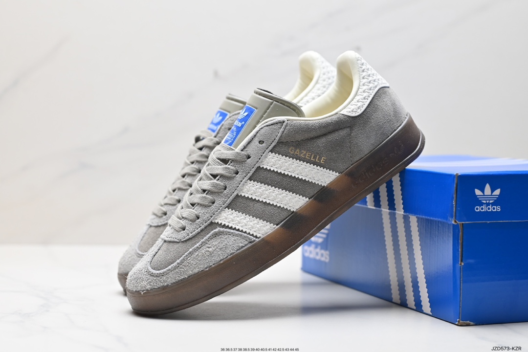 140 阿迪达斯Adidas Originals Gazelle Indoor 三叶草板鞋  IF1807