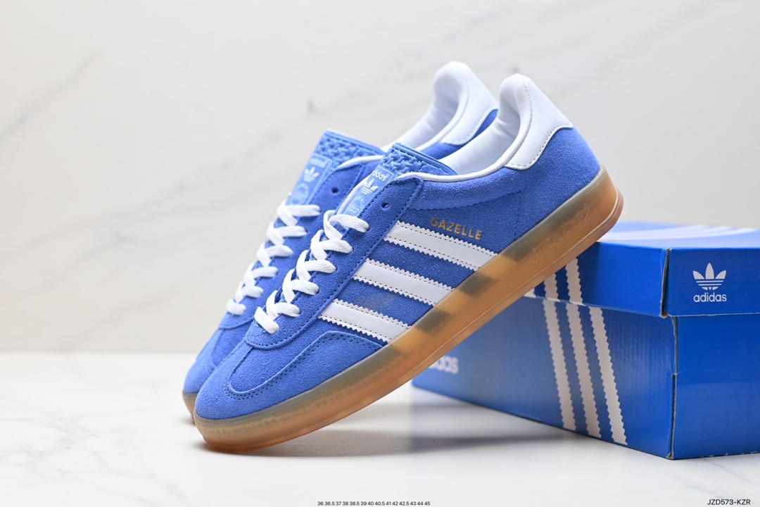 140 阿迪达斯Adidas Originals Gazelle Indoor 三叶草板鞋  IF1807