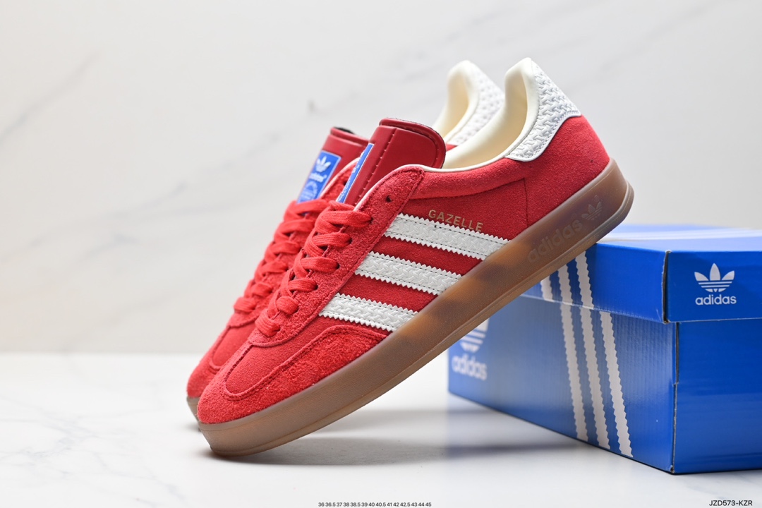 140 阿迪达斯Adidas Originals Gazelle Indoor 三叶草板鞋  IF1807