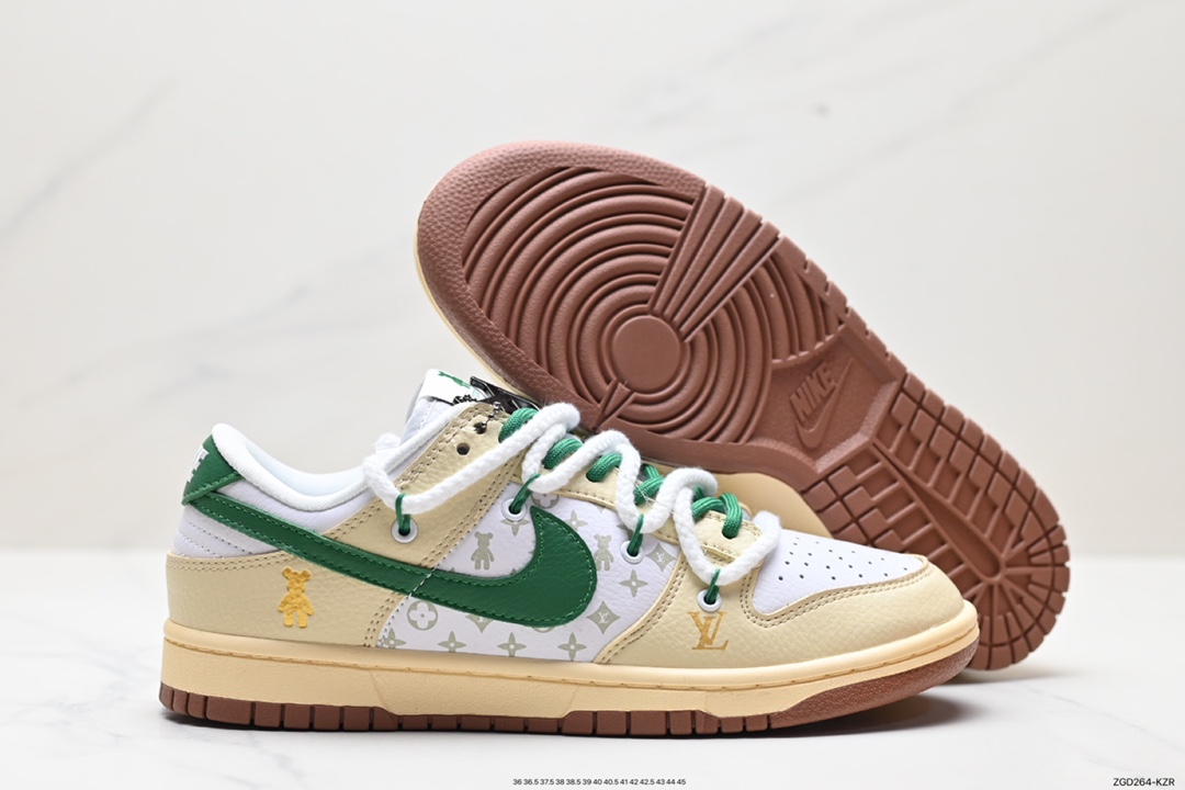 290 Nike SB Dunk Low LV联名 解构麻绳鞋带  SJ2068-238