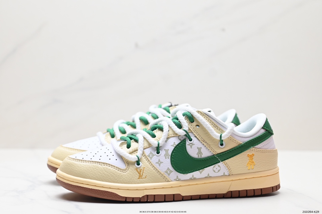 290 Nike SB Dunk Low LV联名 解构麻绳鞋带  SJ2068-238