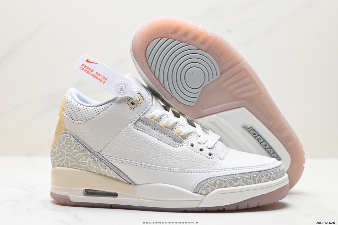 270 Air Jordan 3 Retro ”Hide and Sneak“ 白灰棕  FJ9479-100