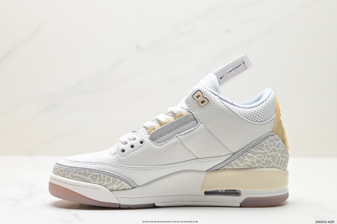 270 Air Jordan 3 Retro ”Hide and Sneak“ 白灰棕  FJ9479-100