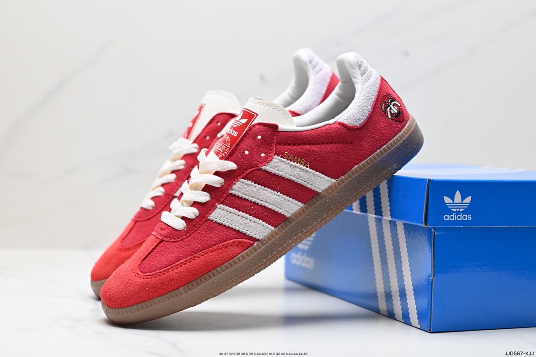 130 阿迪达斯三叶草Adidas Samba Og TAL桑巴舞板鞋 IG8905