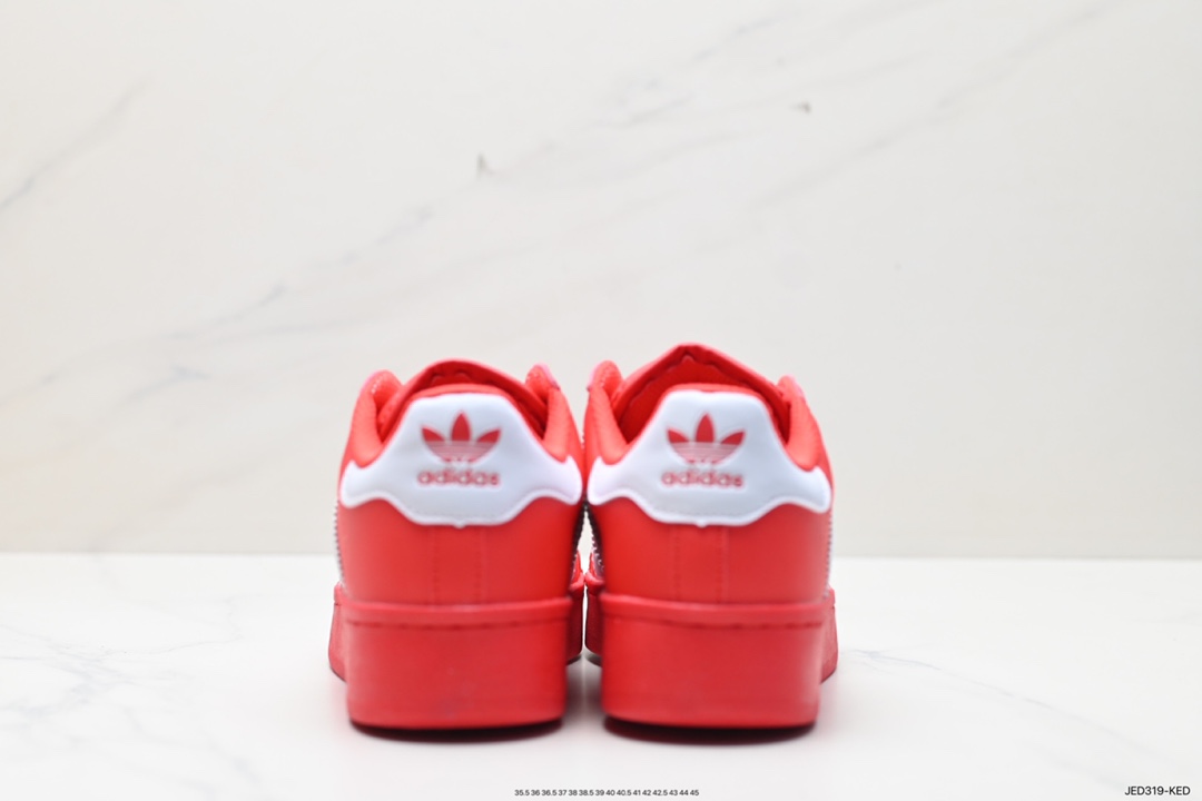 150 Adidas Originals Superstar XLG 贝壳头厚底休闲板鞋 IE2986