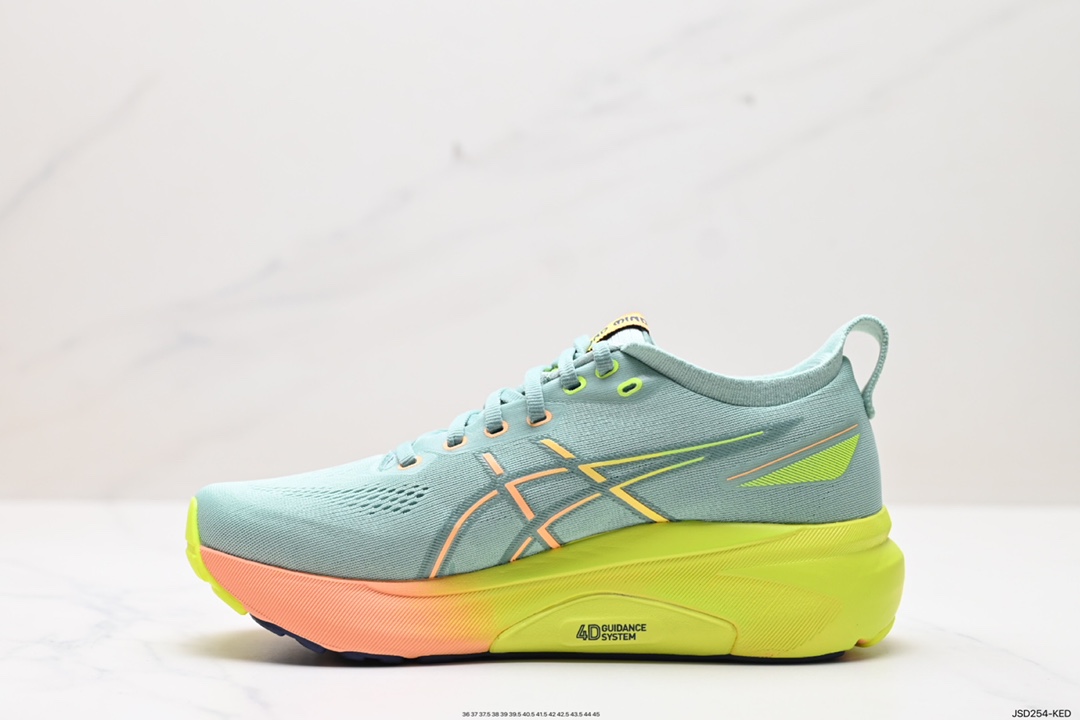 200 日本专业跑鞋品牌·亚瑟士ASICS GEL - KAYANO 31 系列轻量缓震休闲运动跑步鞋  1011B929-402