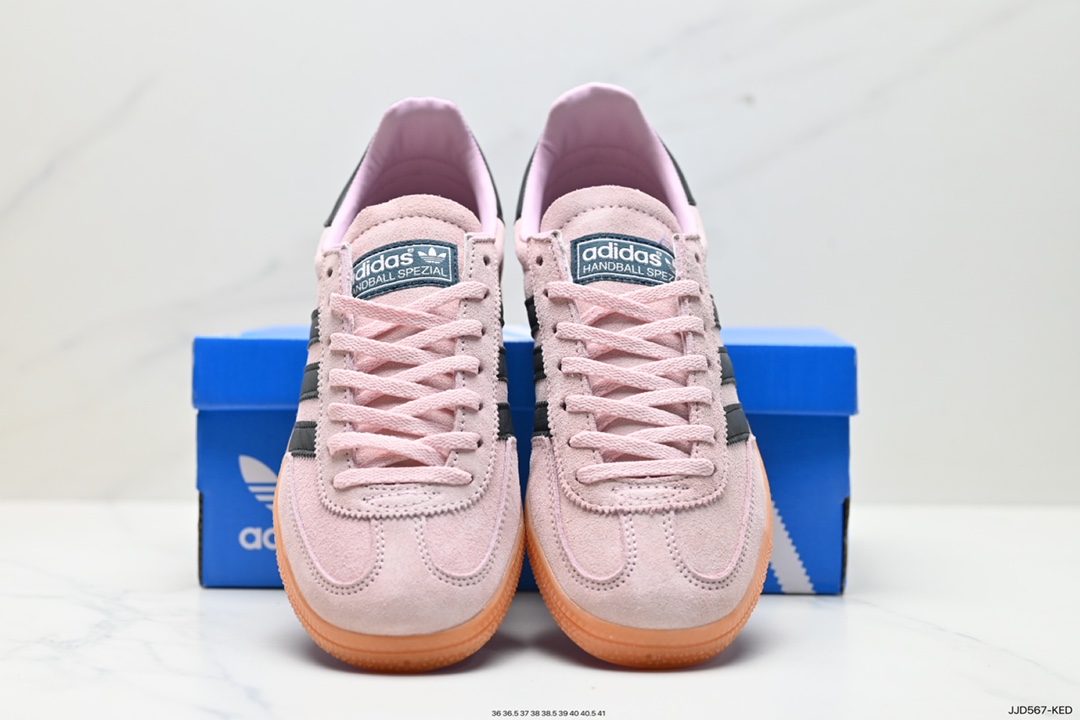 130 阿迪达斯 adidas SAMBA KITH CLARKS 三叶草复古休闲防滑耐磨低帮板鞋 IE6562