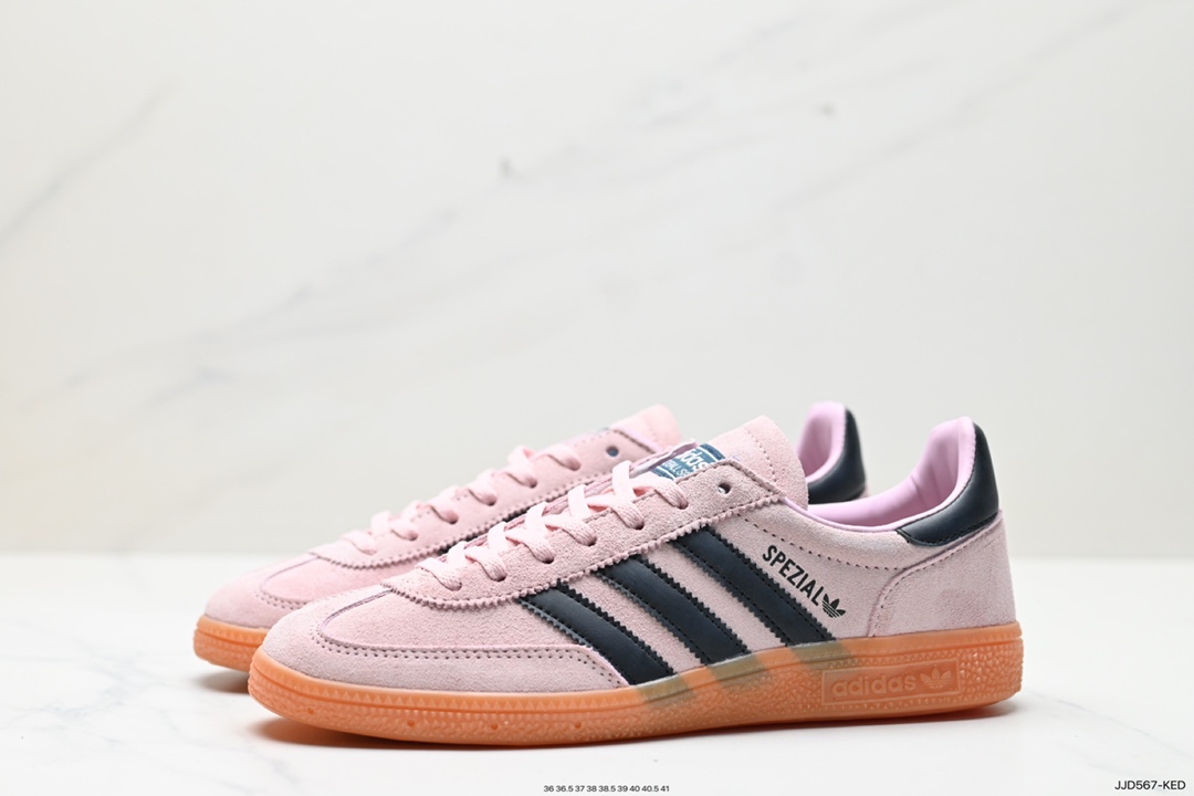 130 阿迪达斯 adidas SAMBA KITH CLARKS 三叶草复古休闲防滑耐磨低帮板鞋 IE6562