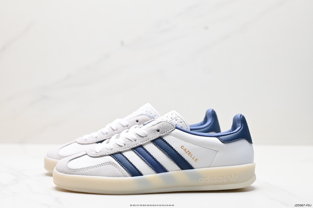 140 阿迪达斯Adidas Originals Handball SPZL 手球运动员系列板鞋“绒面浅灰黑焦糖底 IG1643