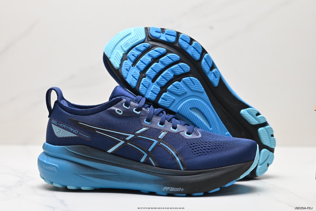 200 日本专业跑鞋品牌·亚瑟士ASICS GEL - KAYANO 31 系列轻量缓震休闲运动跑步鞋  1011B867-401